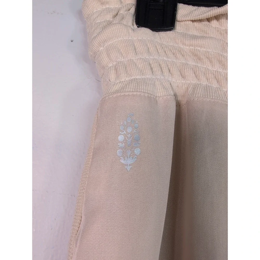 Free people FP Movement wide leg pants Small Beige